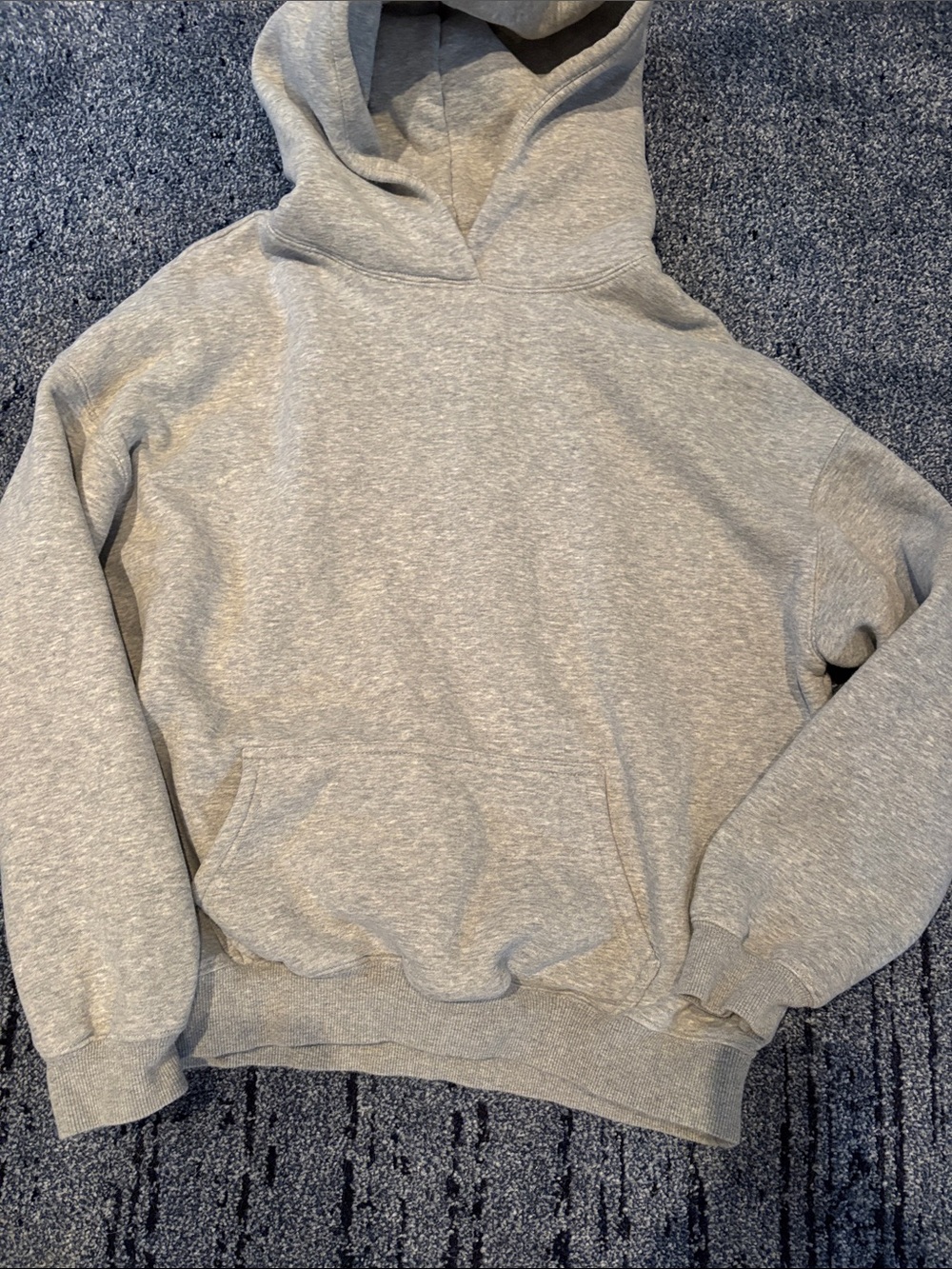 PacSun Heather Gray Pullover Hoodie - Classic Everyday Sweatshirt